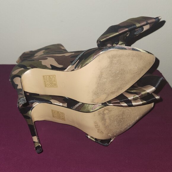 Pnk Elephant Camo Stilettos Size 7.5 US, 38 EU - Picture 9 of 9